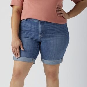 Duluth Trading Co Blue Denim Shorts